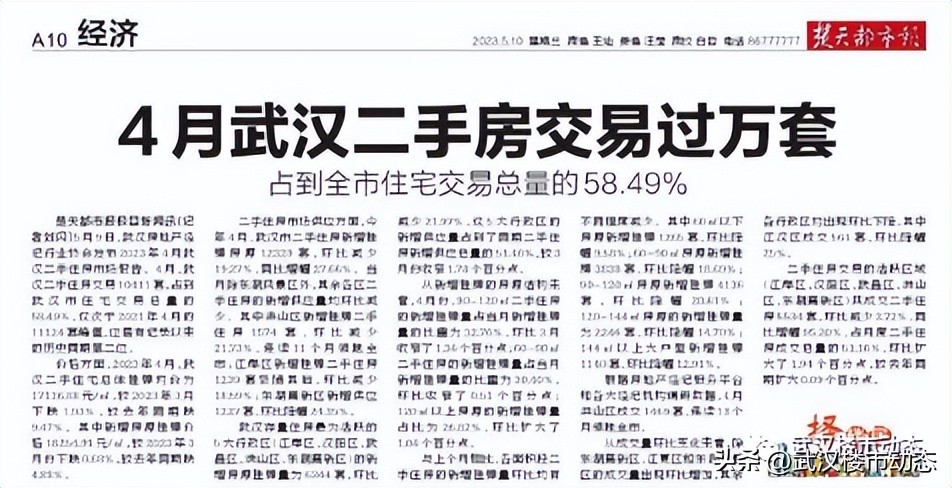 武汉市2020年二手房成交数量,武汉二手房在售量创新高