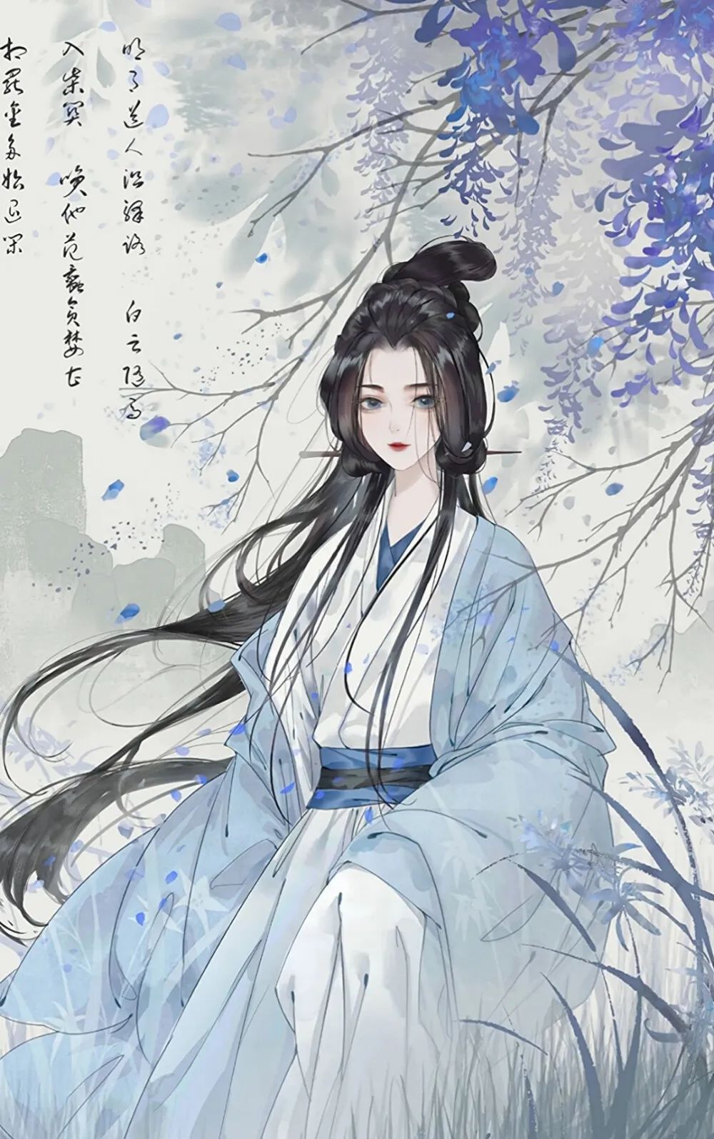 古风动漫女壁纸霸气绝美,古风手机壁纸高清全面屏