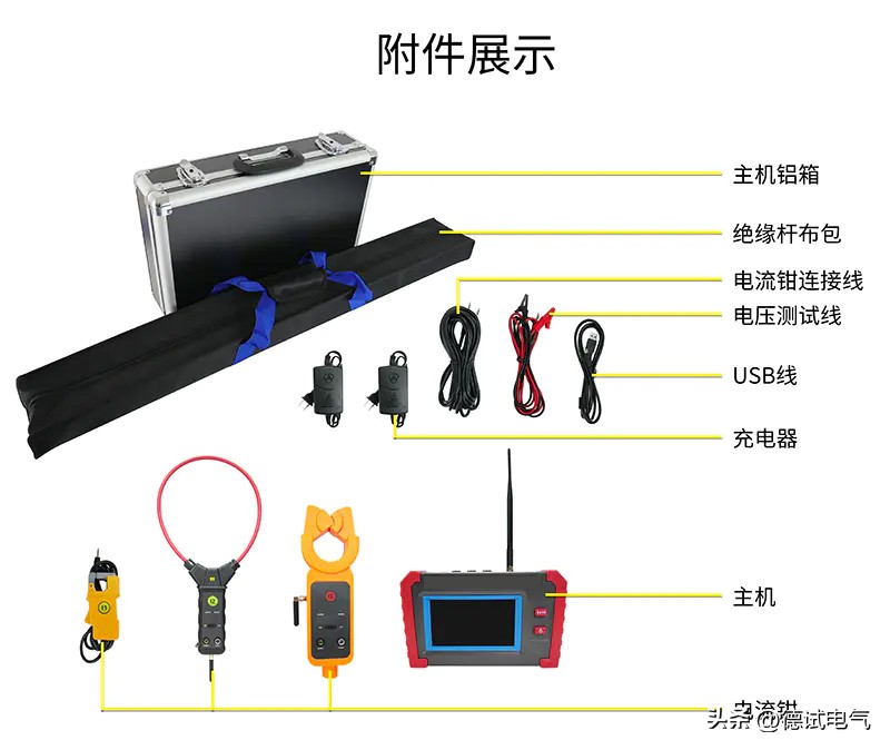 DSGB-F无线高低压CT变比测试仪-GPS同步对时-|德试电气|