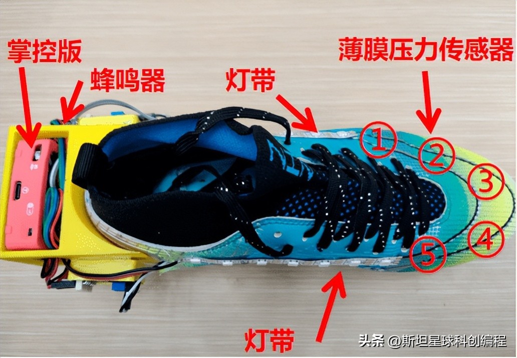 学生制作|世界杯狂欢季，get这款“智能球鞋”你也能突出重围