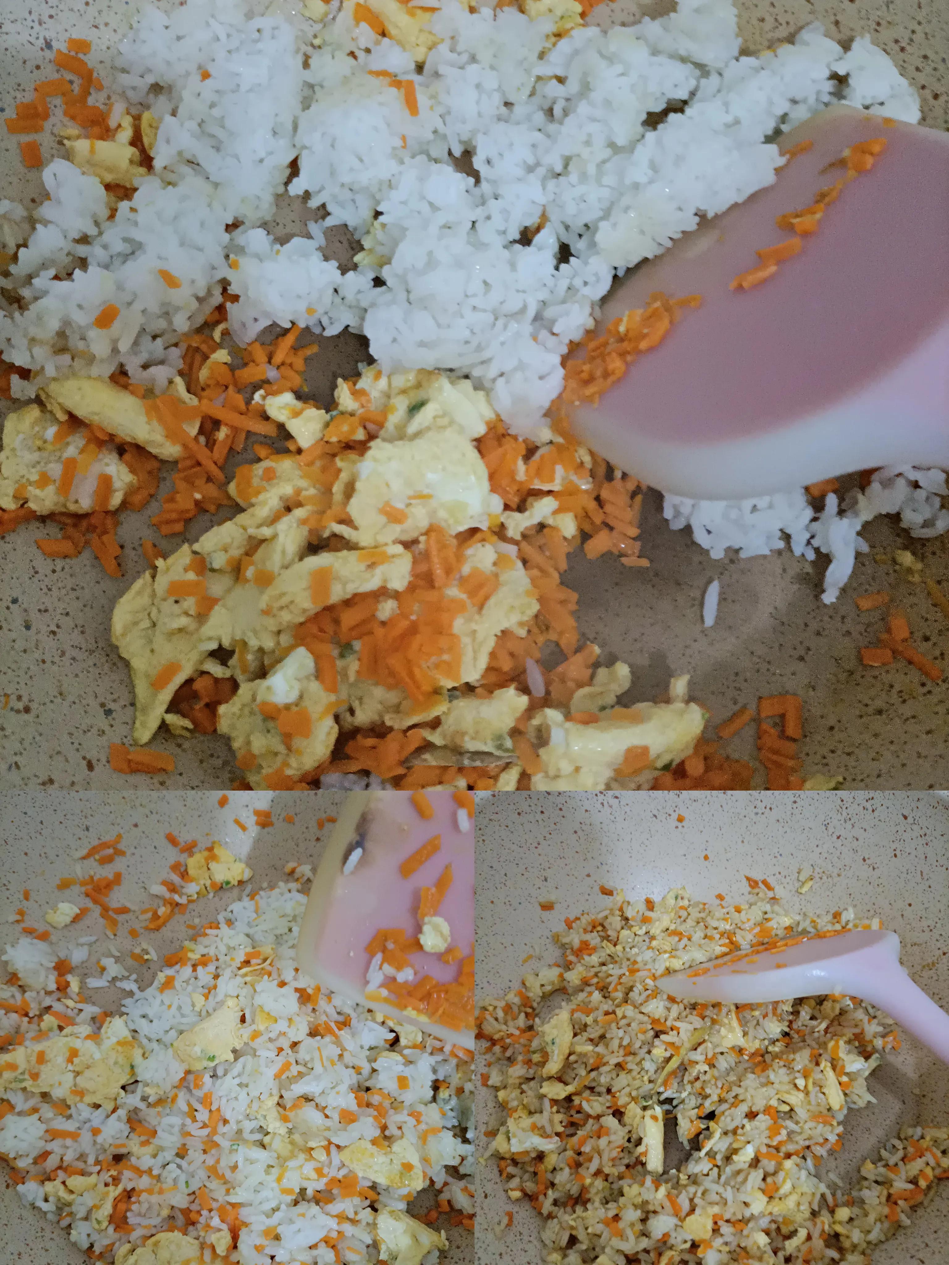 宝宝蛋炒饭做法2岁不重样,好吃有营养的儿童蛋炒饭