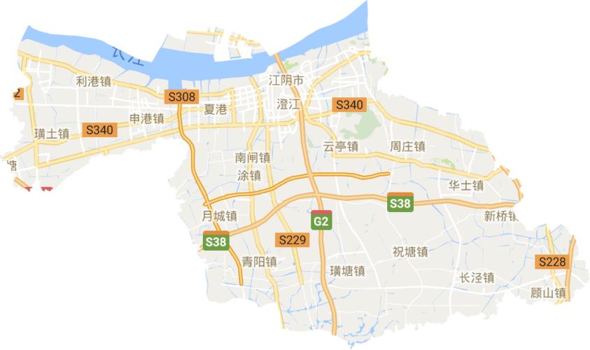 江阴乡镇街道排名,江阴市乡镇名单一览表最新