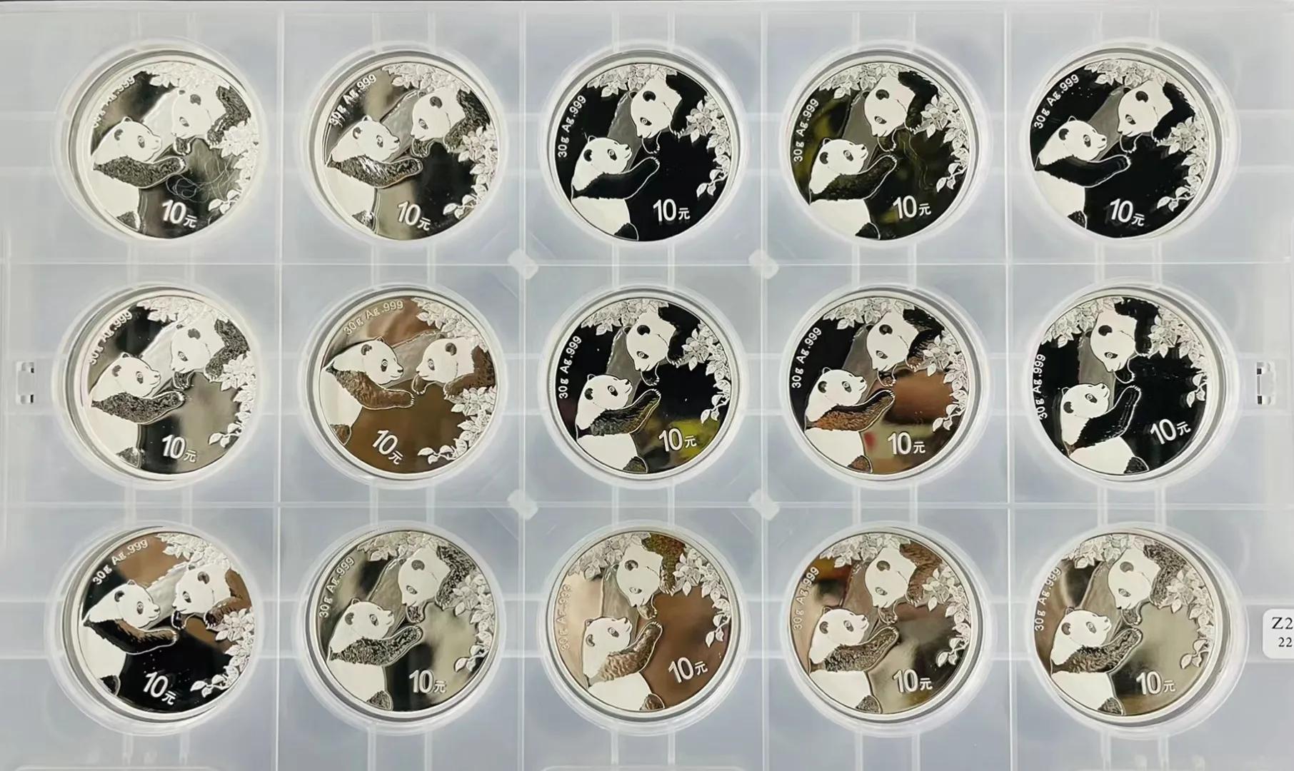熊猫银币一盎司30克有收的吗,2024熊猫1盎司银币价格