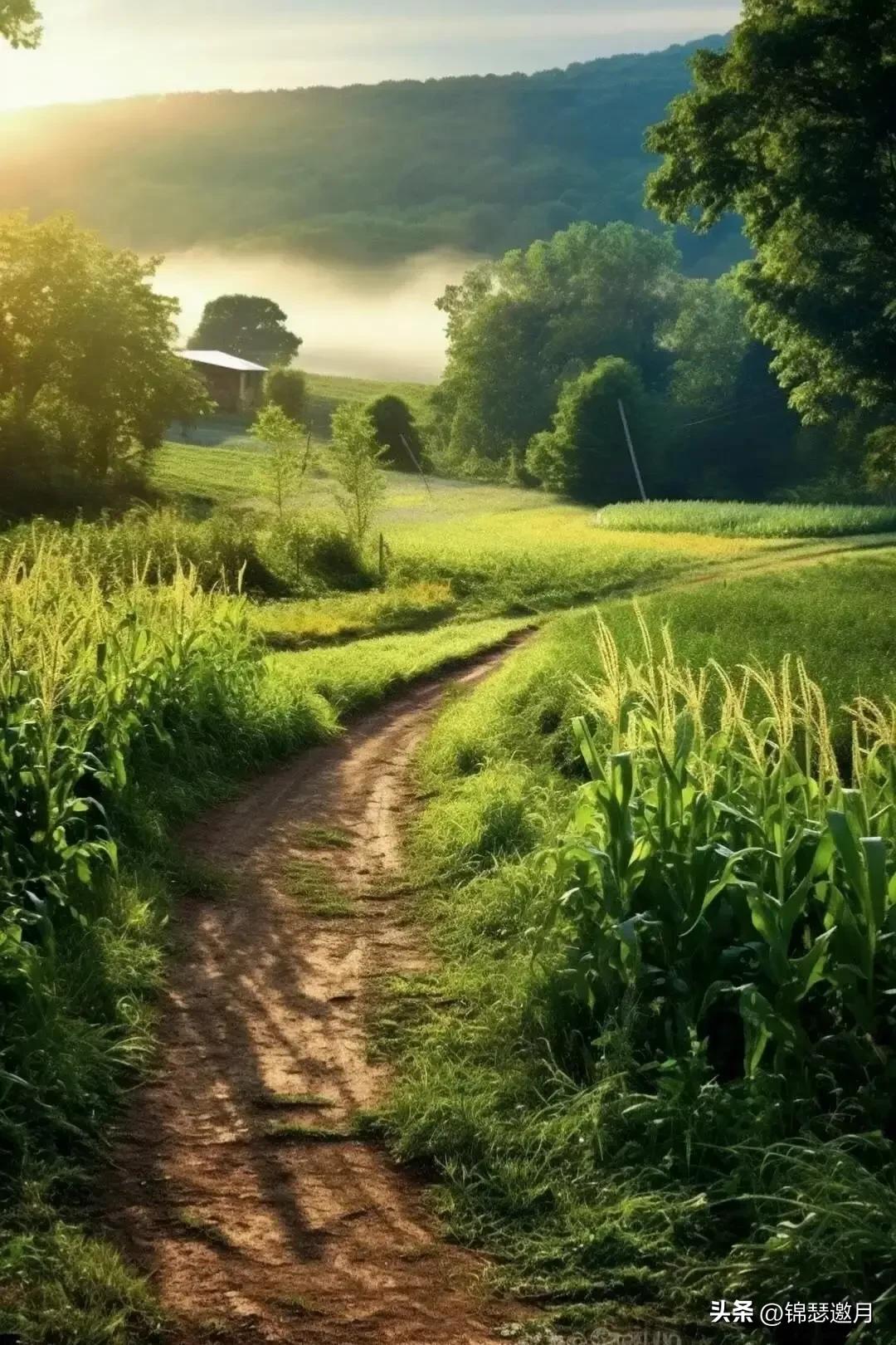 乡村田园风光图片,田园风光风景图片