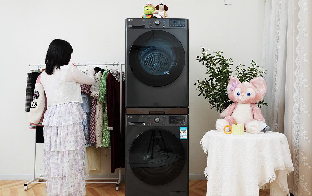 超越妈妈手洗？LG星云黑洗烘套装，AIDD直驱+双变频热泵香不香？