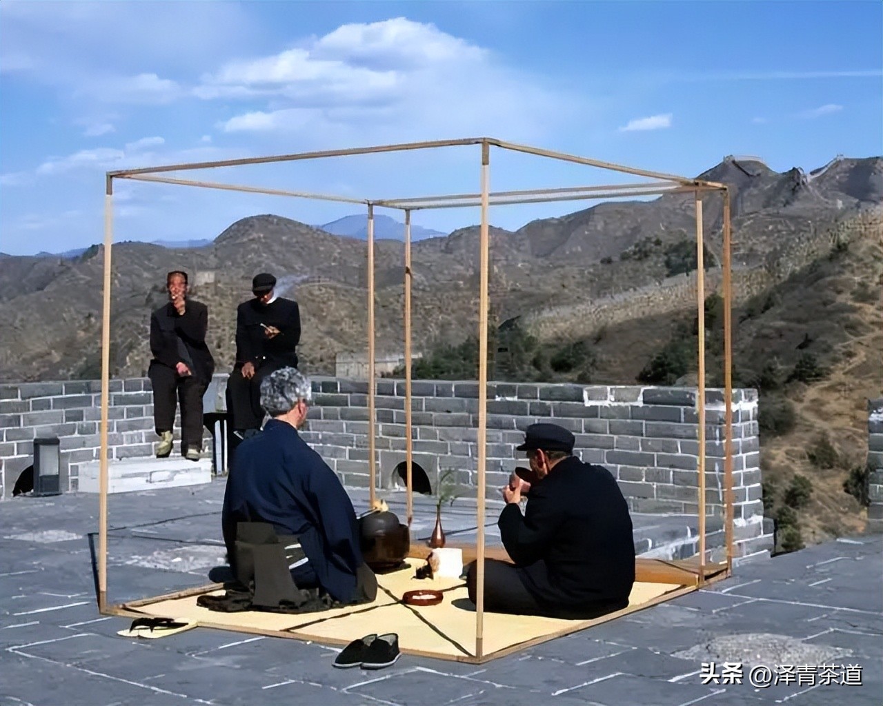 阳台创意设计成茶室,100例经典茶室设计手绘