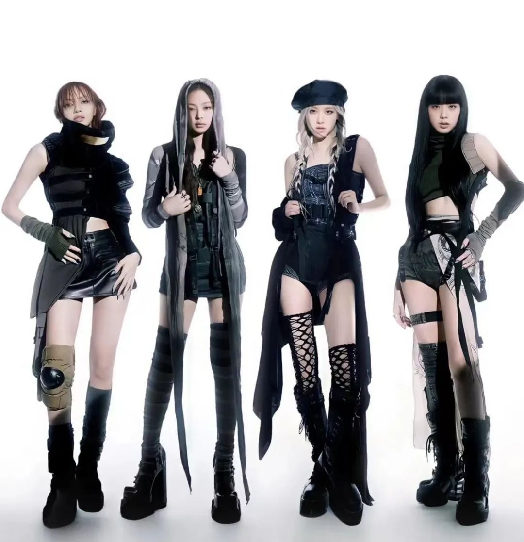 blackpink最新回归妆容,blackpink伤痕妆被神颜惊艳到了