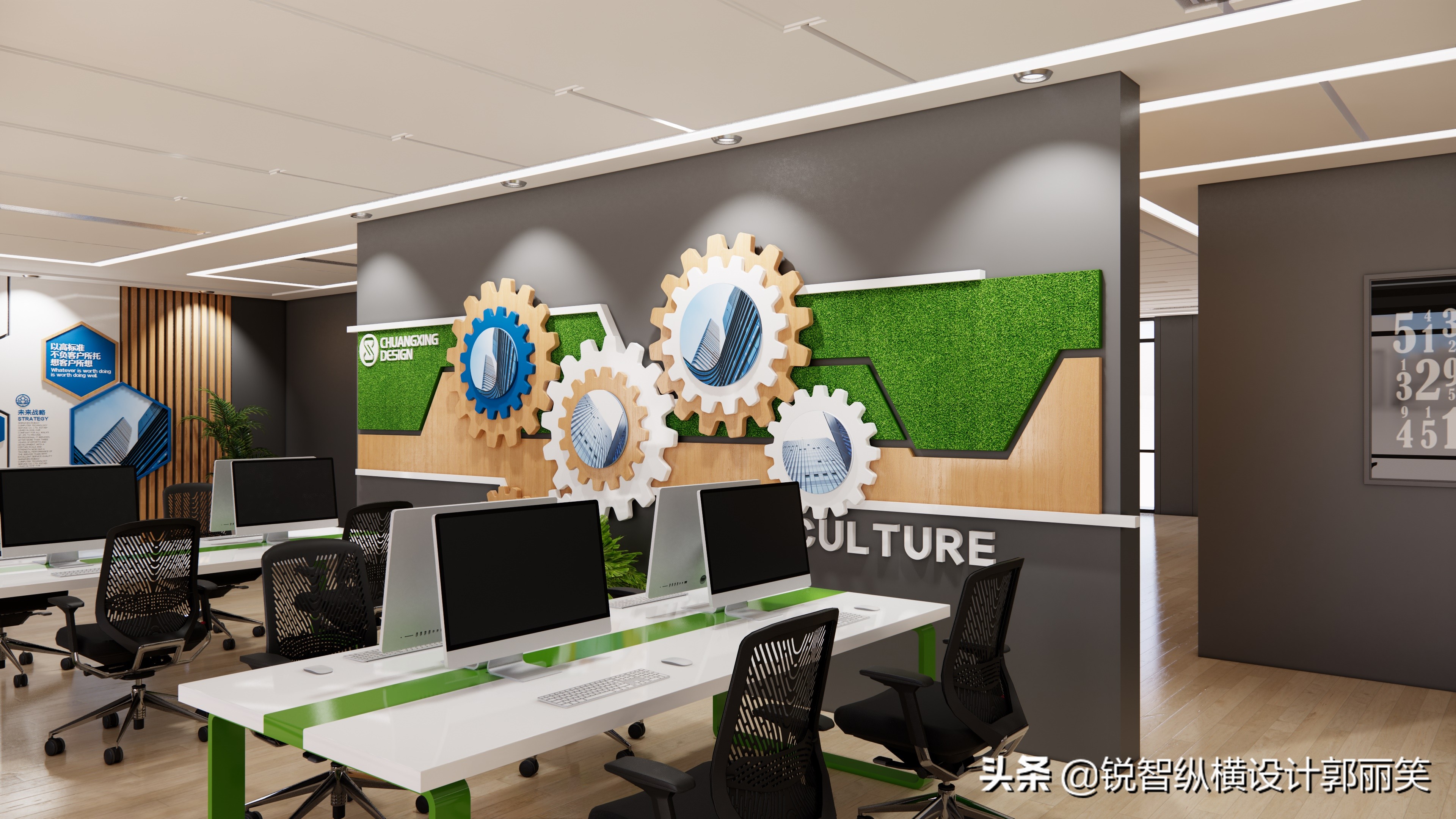 教师办公室文化墙创意设计,银行办公室文化墙创意设计