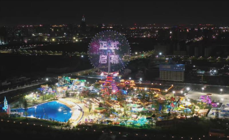 西安欢乐海岸oct1314摩天轮,西安欢乐海岸oct1314摩天轮玩多久