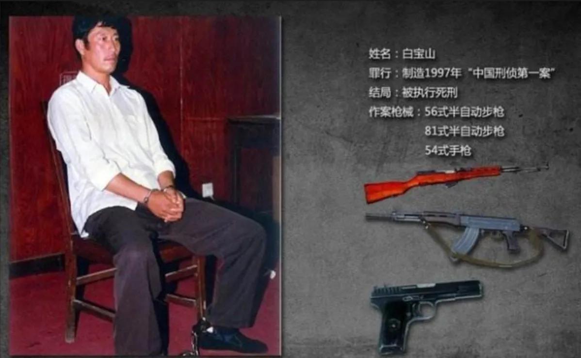 白宝山第一悍匪杀了多少人,悍匪白宝山杀伤了多少人