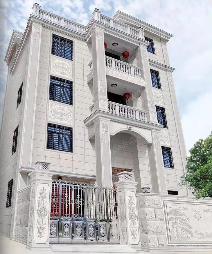 新型罗马柱外墙砖,外墙砖改造室内装修