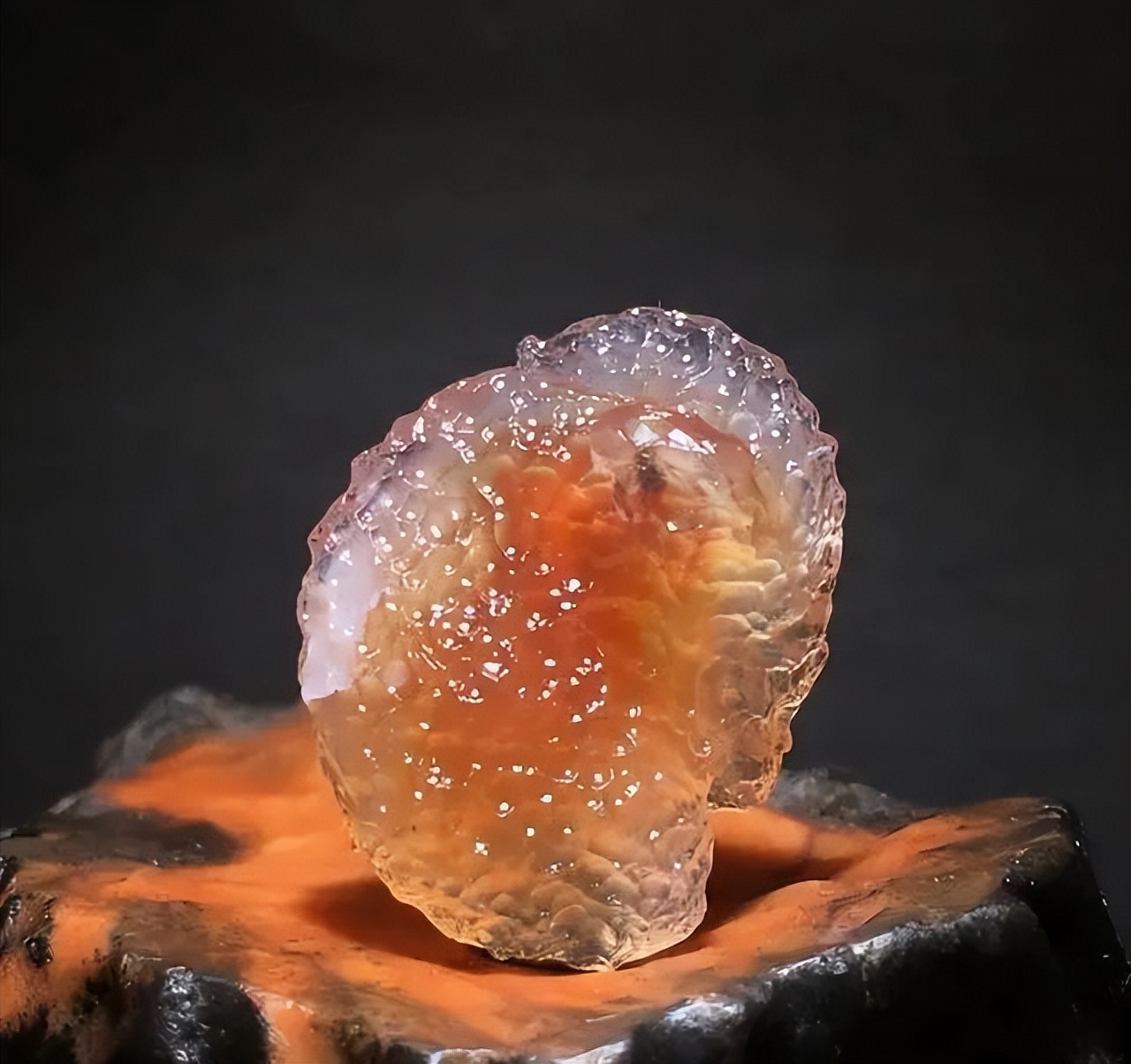 戈壁之花玛瑙,特别圆的戈壁玛瑙