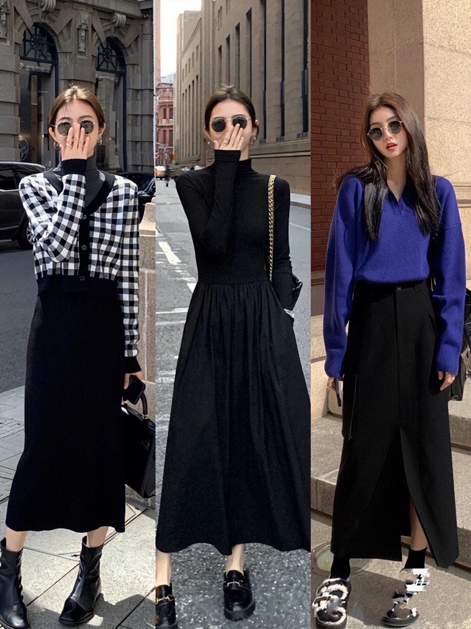 秋冬韩系风穿搭示范,秋冬韩系时髦穿搭图片