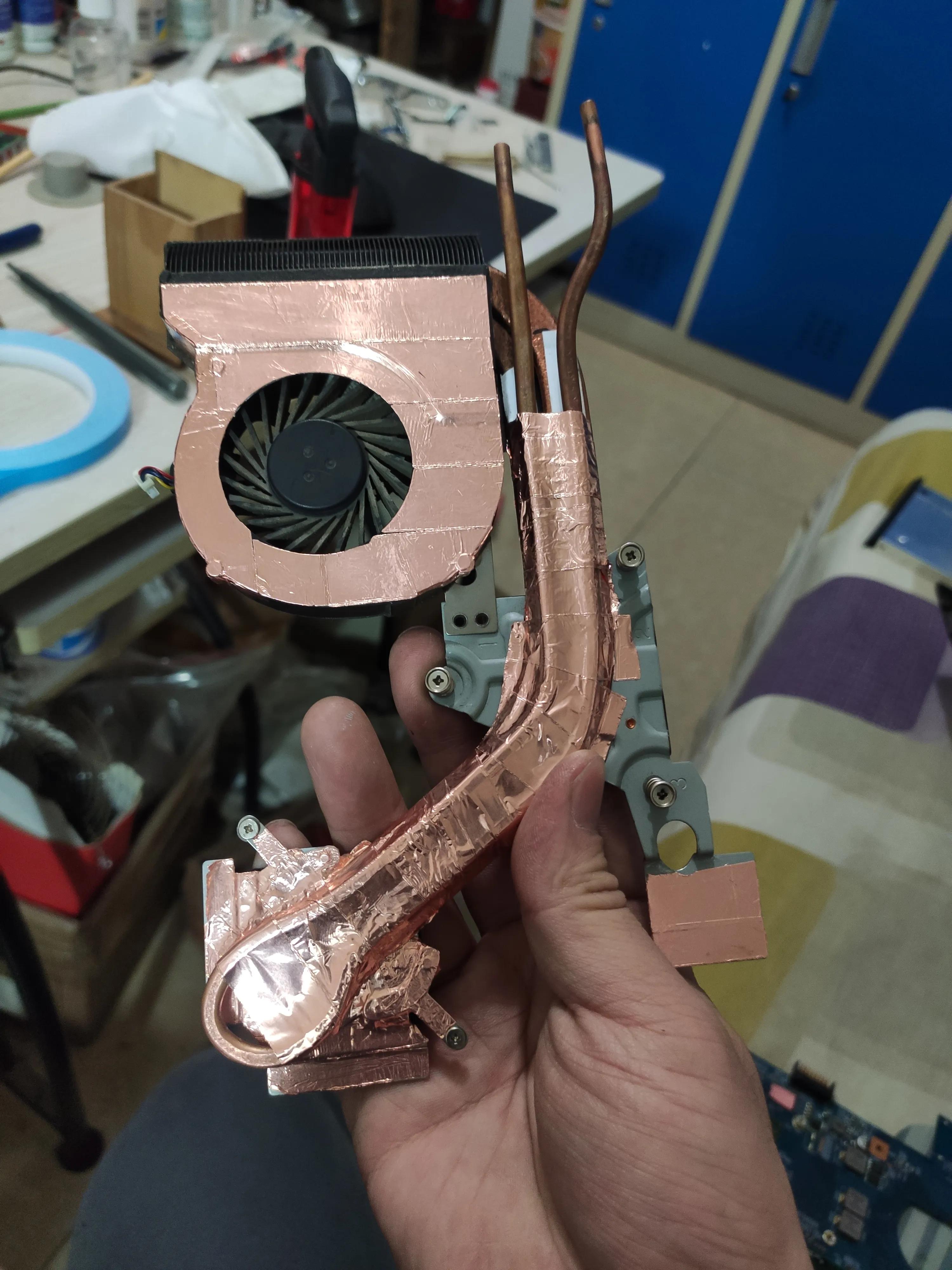 宏碁4750笔记本散热改装,宏碁4752改水冷