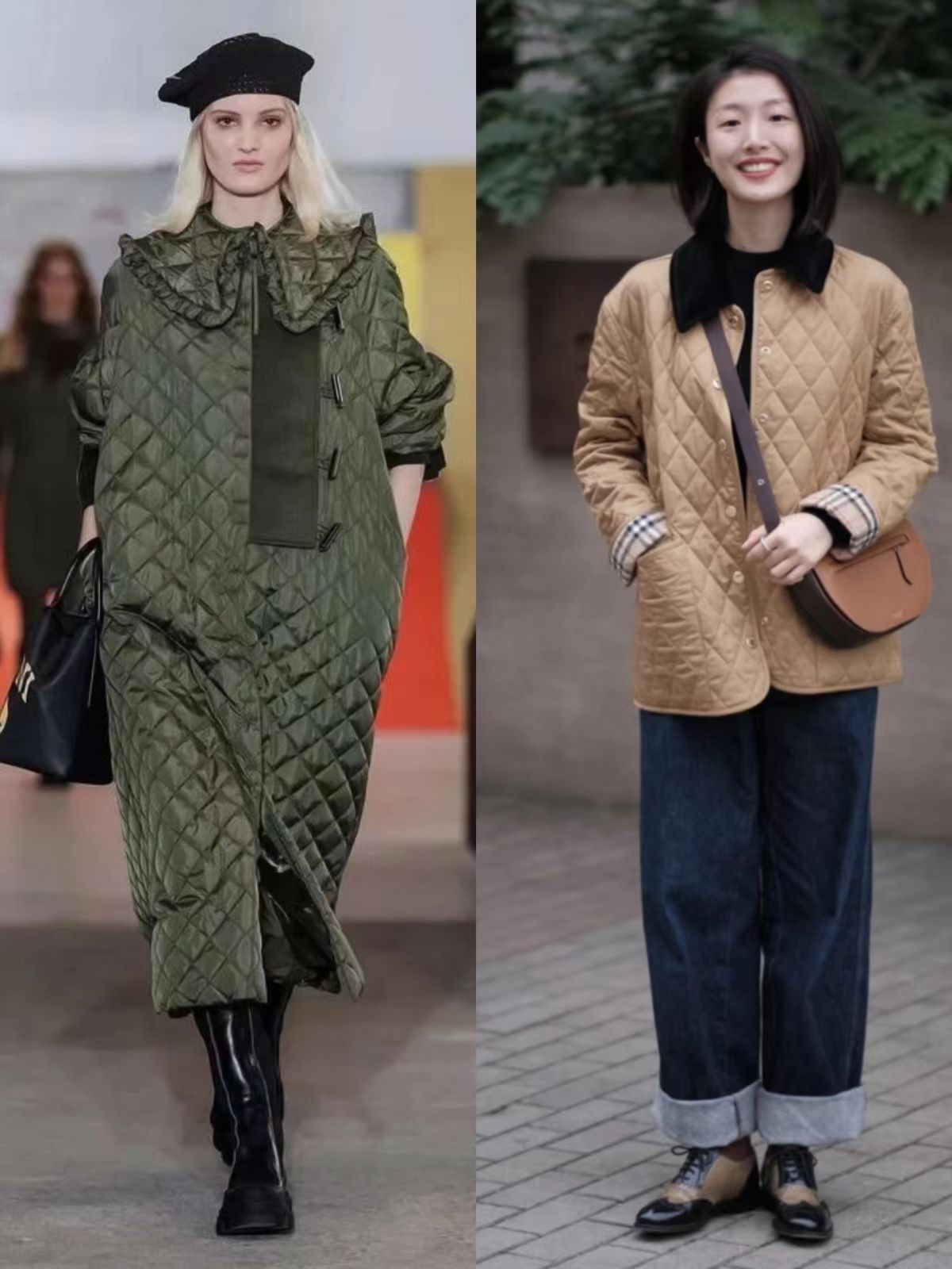 奶奶棉服加绒加厚新款,这个冬天奶奶棉服火了保暖又显瘦