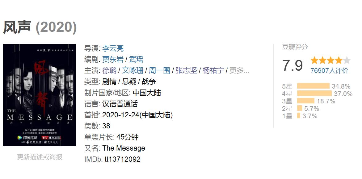 2019十部顶级谍战剧柳云龙,柳云龙最出色谍战剧