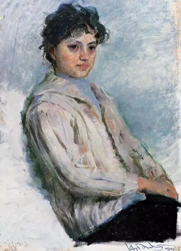 罗中立何多苓油画欣赏,何多苓人物油画教学视频