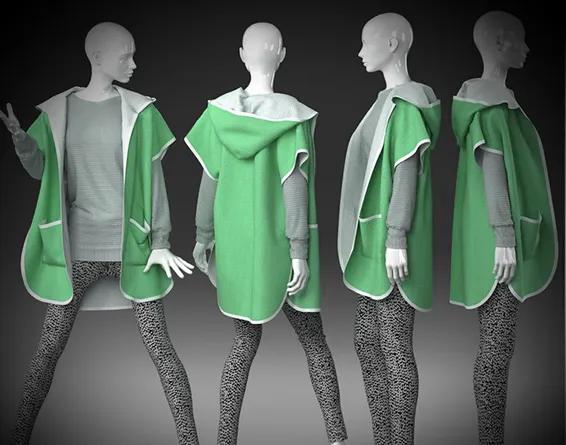 3d服装设计与智能制版,2d转3d建模时有多段线