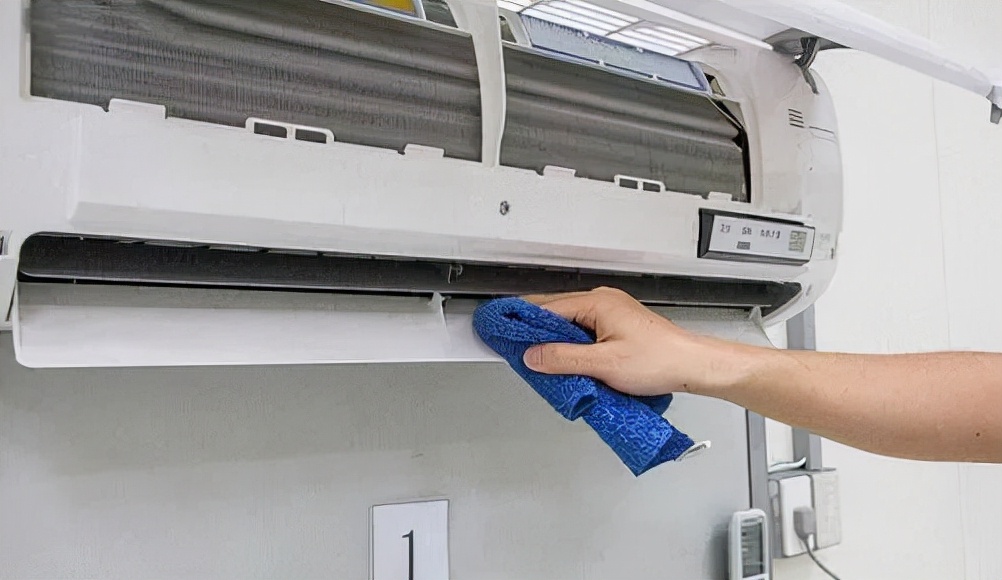 咋样清洗空调过滤网图片,怎么清洗空调过滤网圆柱形孔