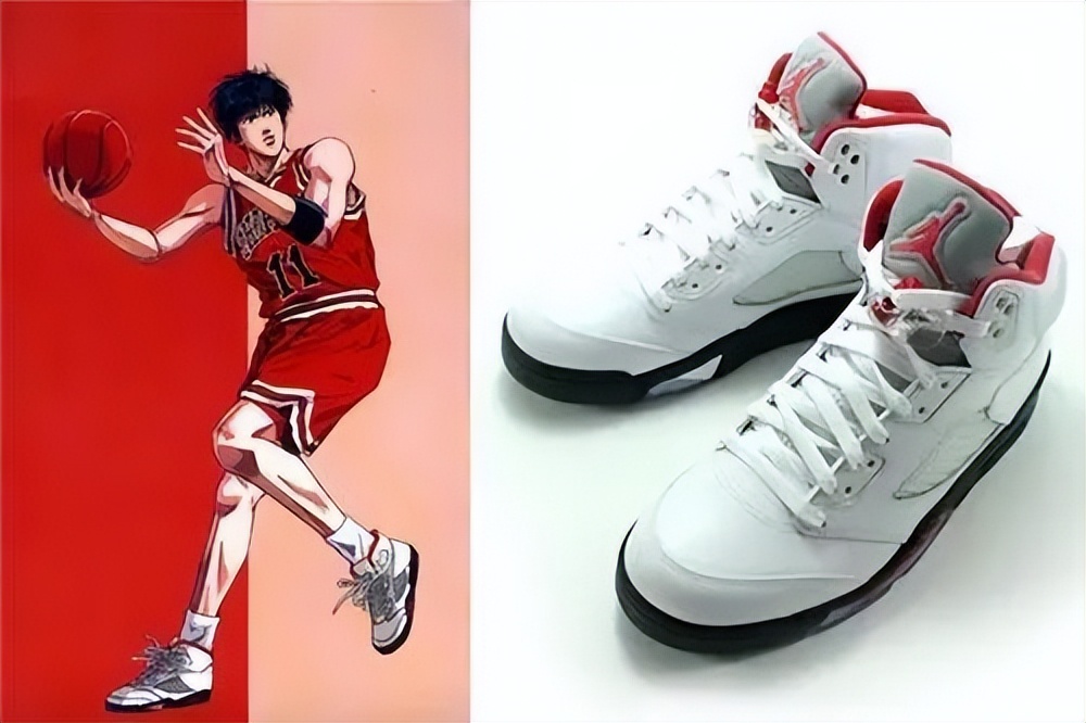 灌篮高手里队员们穿什么鞋,灌篮高手穿的什么球鞋