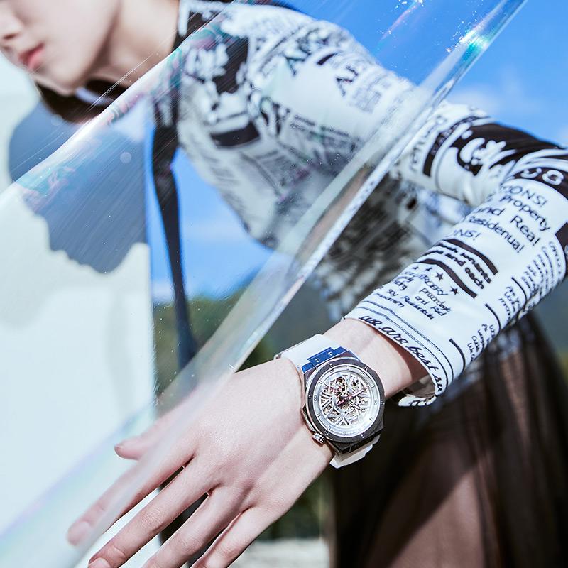 男士机械全自动手表正品雷诺,品牌男士机械手表推荐