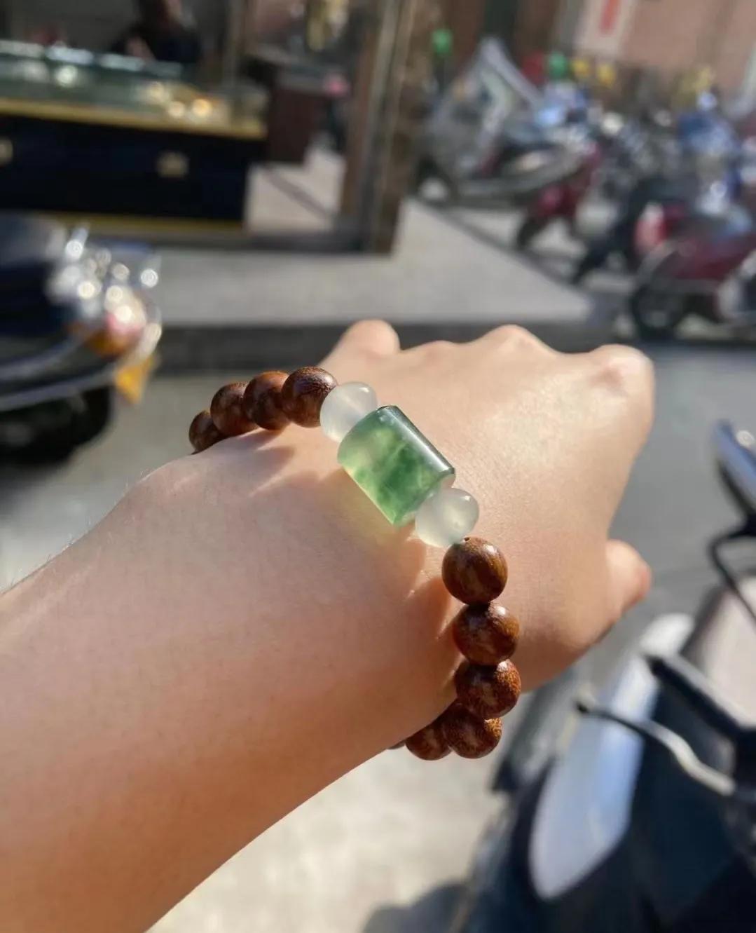 檀木手串女士珠串十五颗,檀木珠手串教程