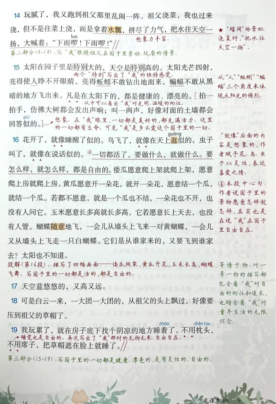 五年级下册第8单元的第22课的笔记,五年级下册语文课堂笔记第一篇