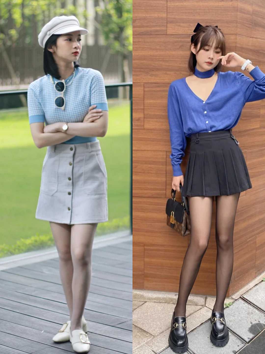 白色蕾丝袜日常穿搭,什么衣服和蕾丝袜搭配最好看