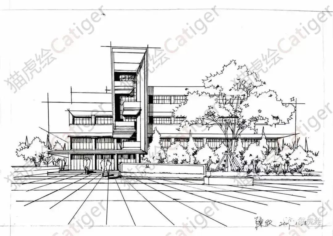 猫虎画,猫虎绘画