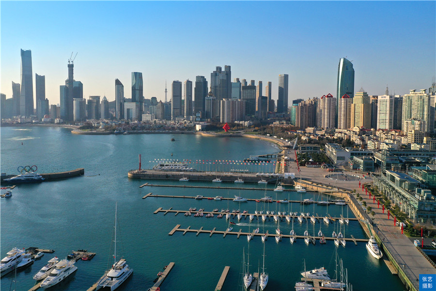青岛欢乐滨海城网红拍照打卡地,青岛魅力海滨城市