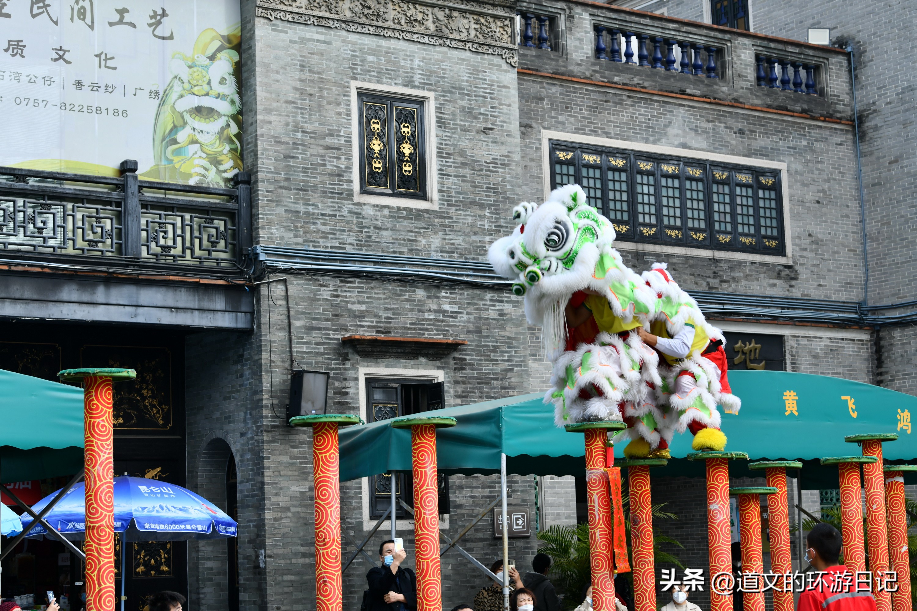 佛山黄飞鸿舞狮表演在哪里看,佛山黄飞鸿纪念馆舞狮表演感悟