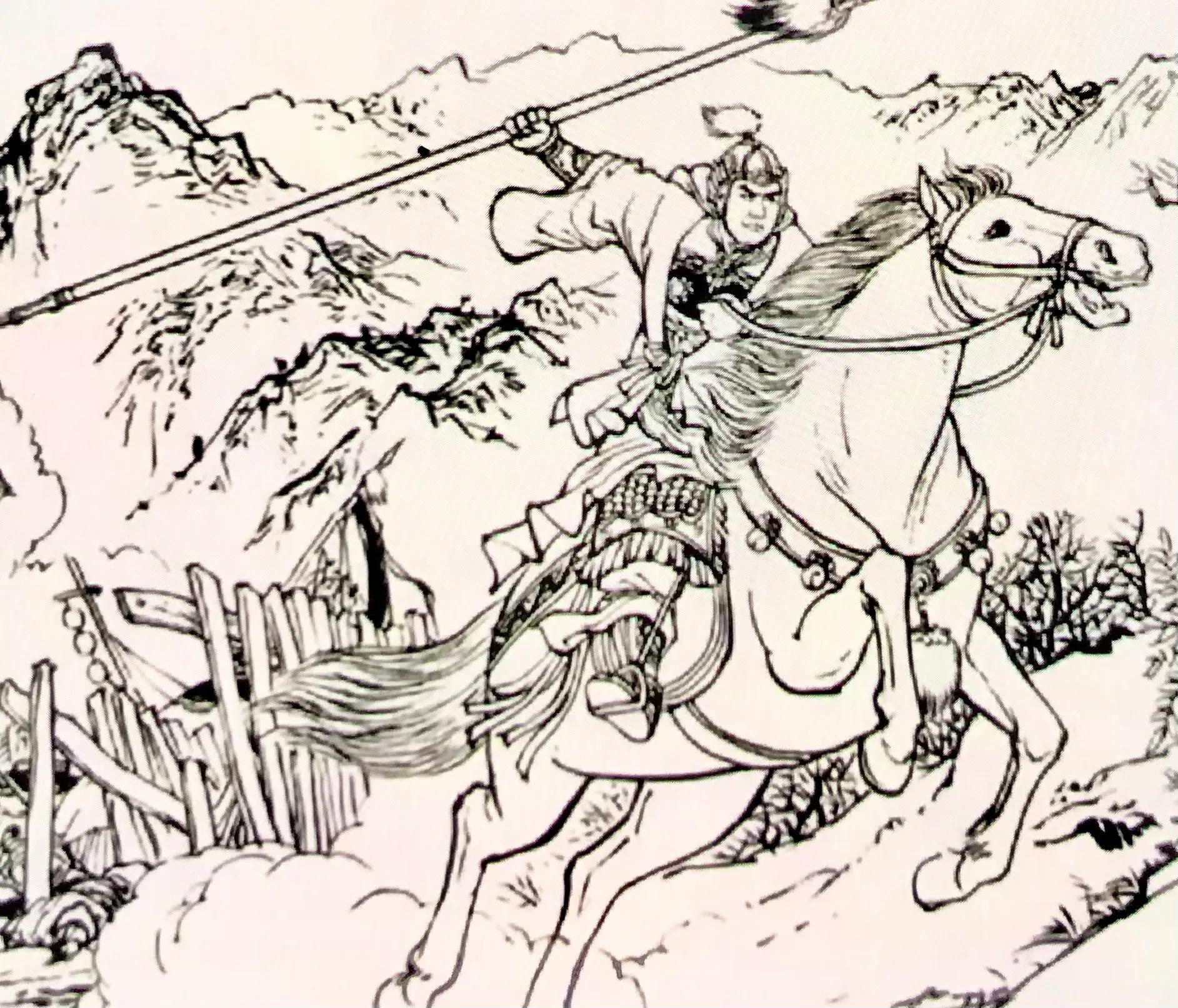 高宠怒挑铁滑车,高宠挑铁滑车战死不躲吗