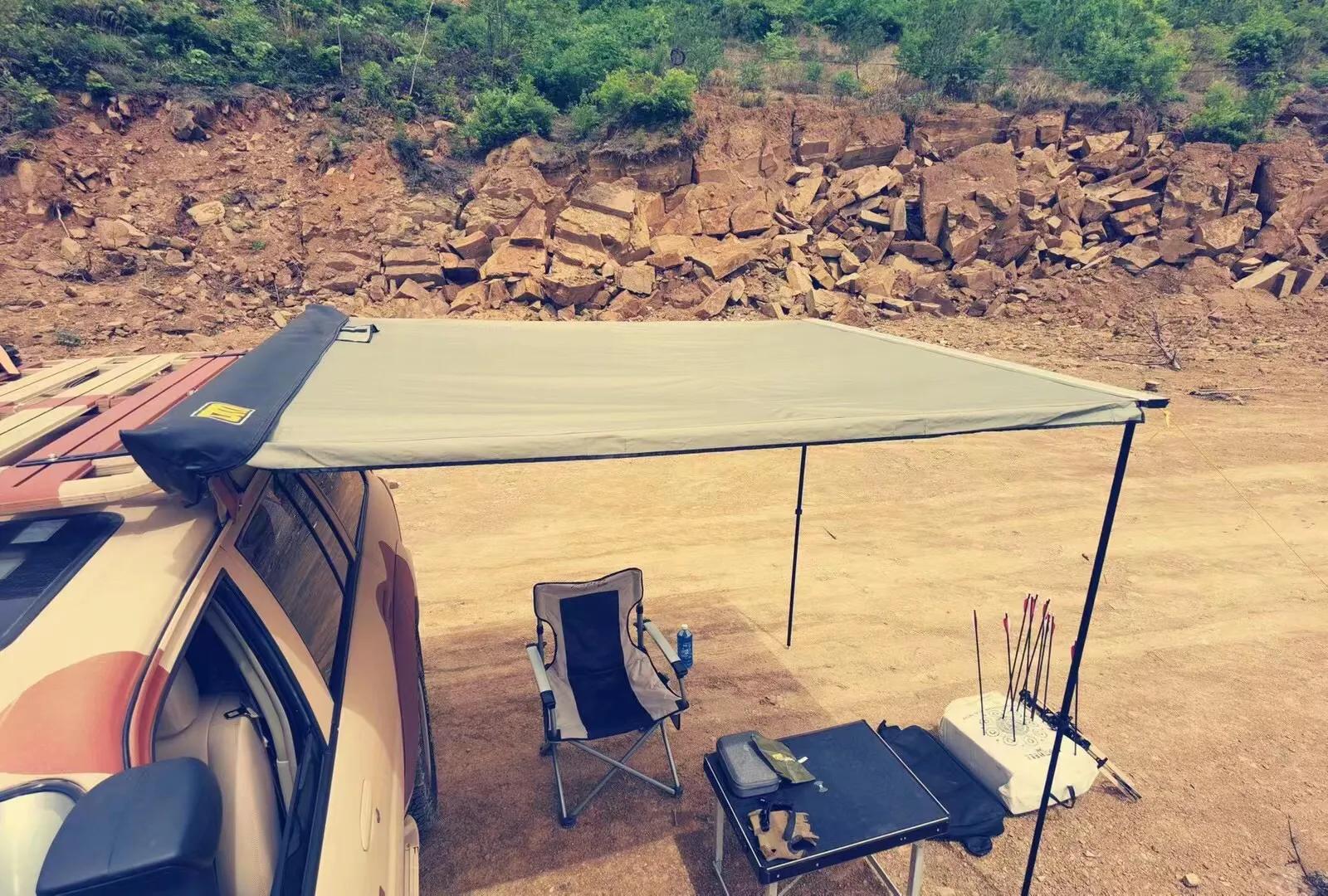 澳洲TJM遮阳帘 侧帐 天幕带灯防水 upf50防晒