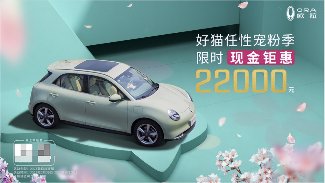 2023欧拉好猫豪华版落地价格,2023款欧拉好猫续航501km落地价格