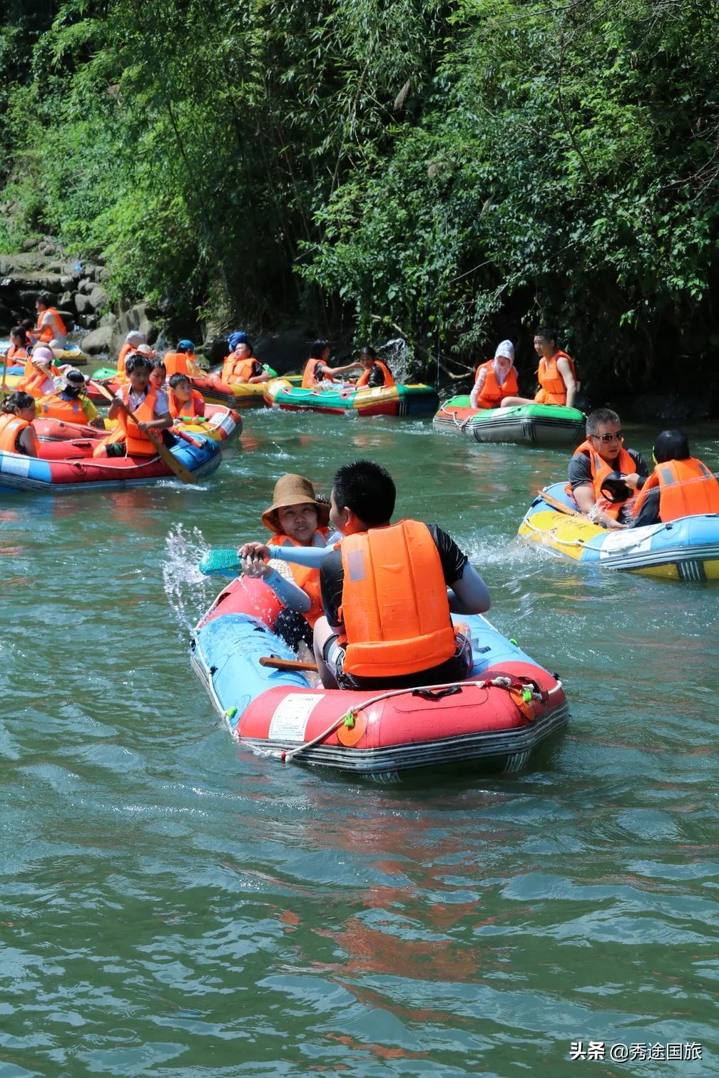 杭州临安富阳漂流推荐地,杭州临安漂流