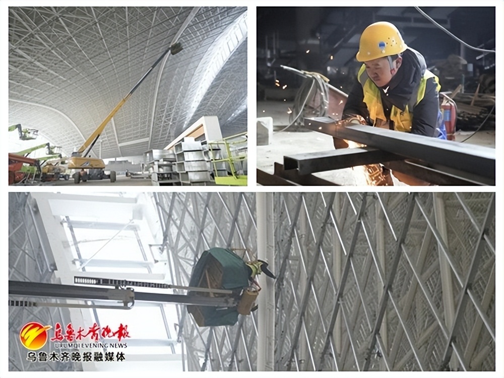 #乌鲁木齐推进一港五中心建设##乌鲁木齐搭建电商全产业生态链＃中建三局15个“一港五中心”项目陆续复工