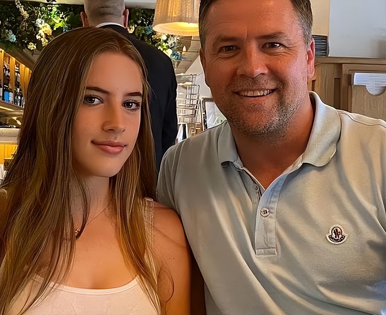 欧文一家跟贝克汉姆一家,凯里欧文两个女儿