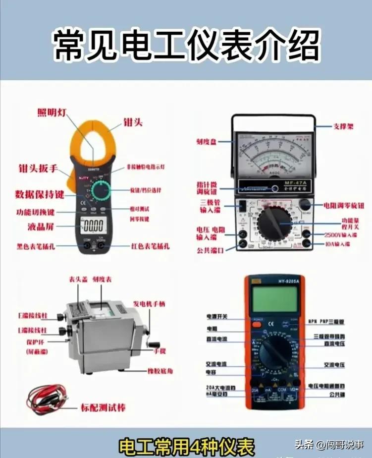 电工知识分享自动开关,电工电子知识分享共294集