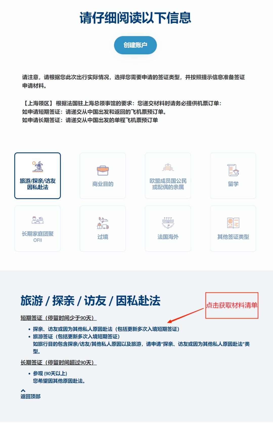 前往法国的签证都有哪些类型？区别是什么？如何申请？