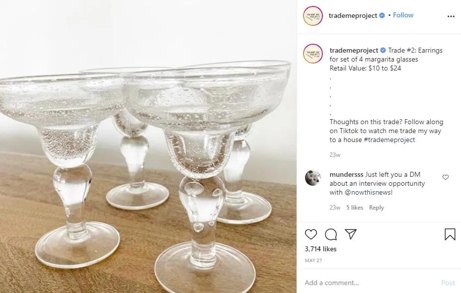 外国妹纸想用一个小发卡，跟别人换一栋房子，最后居然成功了