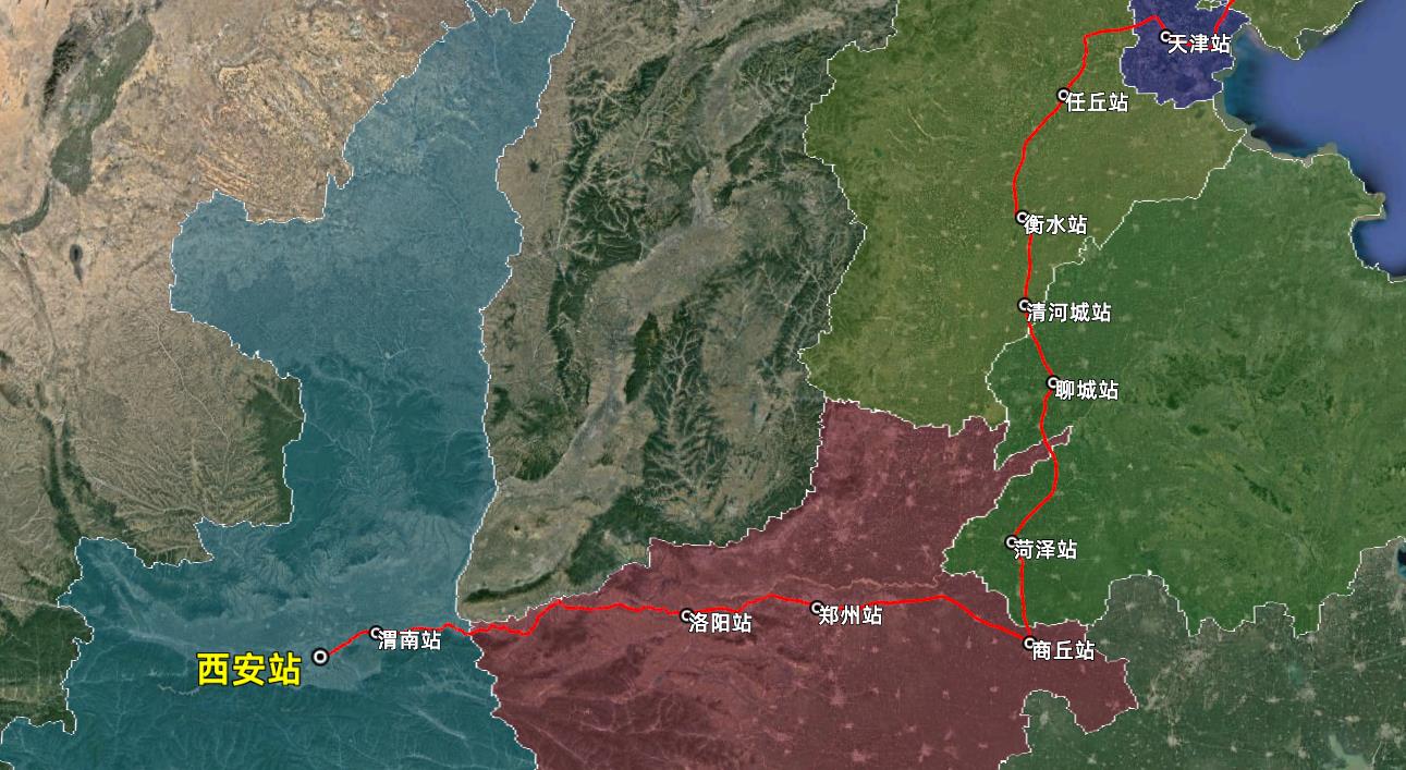 西安到长春跨越多少城市,西安到长春的k126经过哪些地方