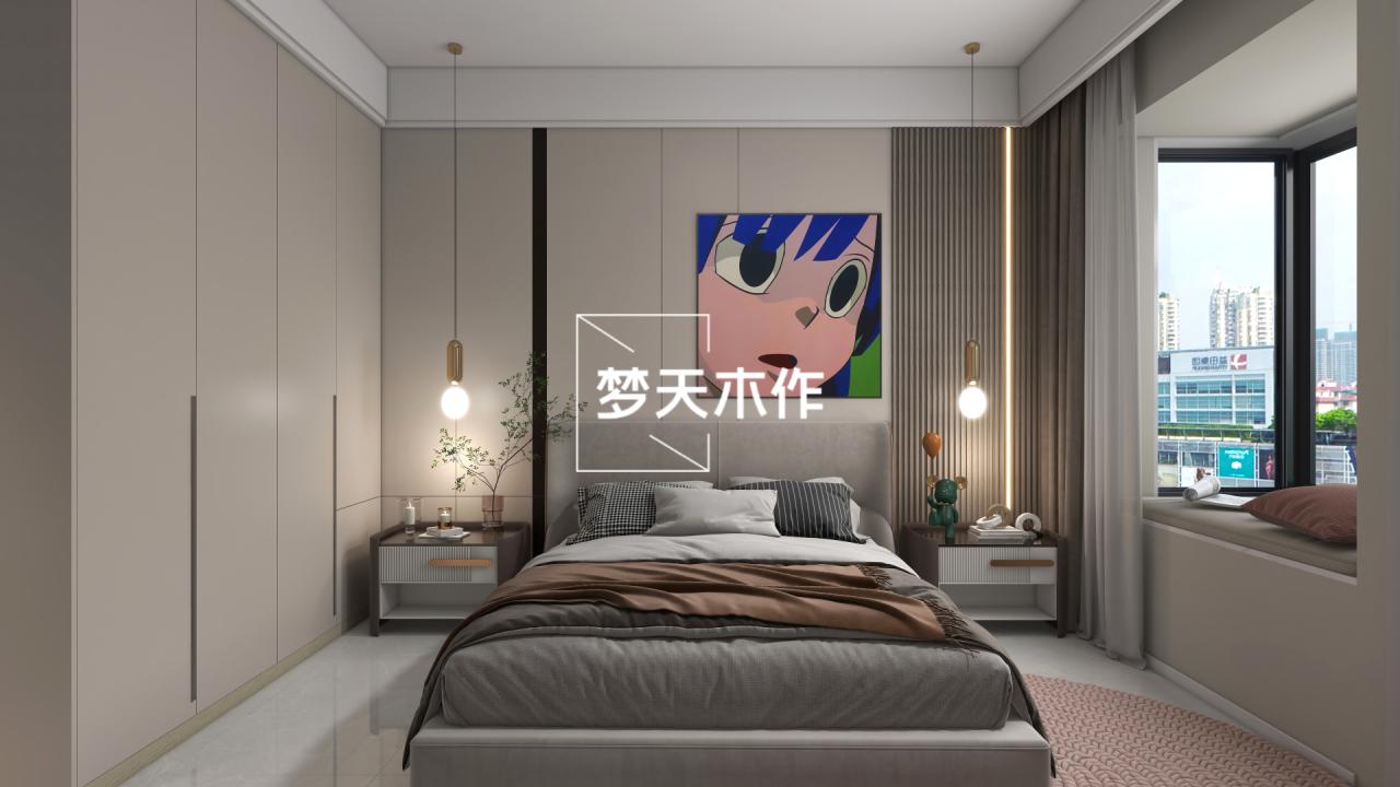 柜体红橡宝螺灰,梦天木门红橡宝螺灰价位