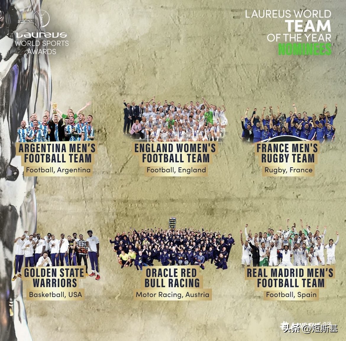 梅西获得几次劳伦斯最佳男运动员,梅西劳伦斯奖第一人