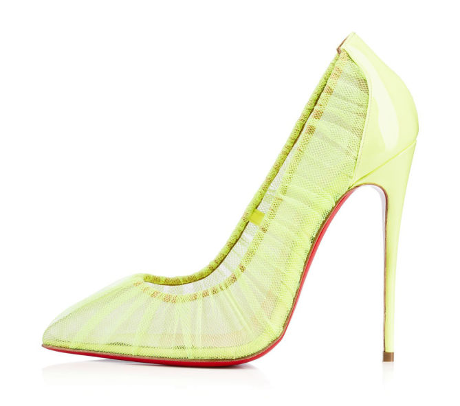 christian louboutin绒面高跟鞋 (christian louboutin芭蕾高跟鞋)