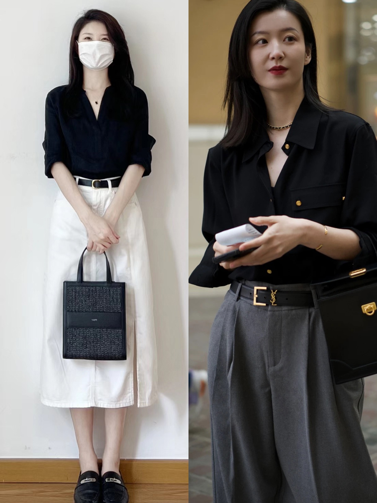 夏天黑怎么穿衣服,夏天黑衣服怎么洗不褪色哦