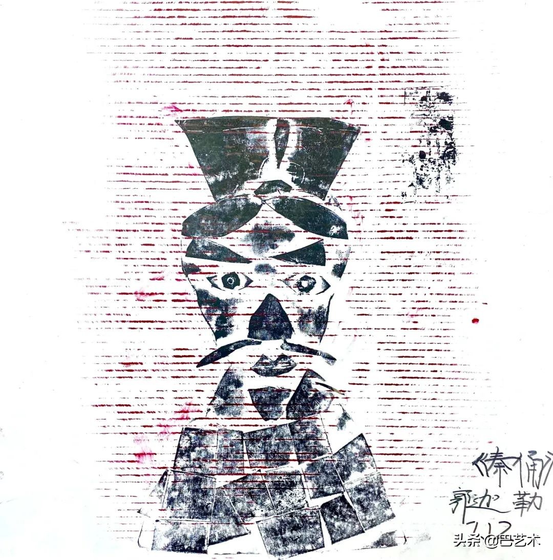 版画板子肌理,少儿创意版画凸面版画