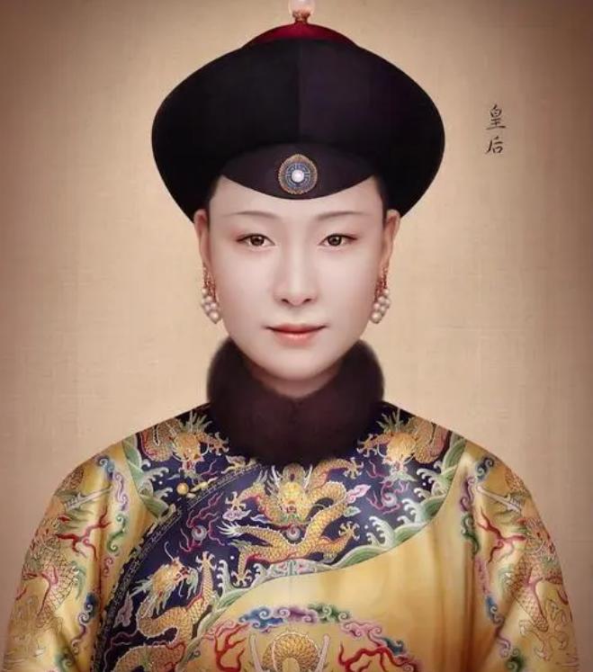 真实的富察皇后有多美？现代科技复原其容貌，长得很像一个女明星