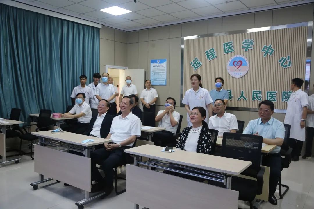 赣新两地医院视频连线探讨远程医疗发展之路