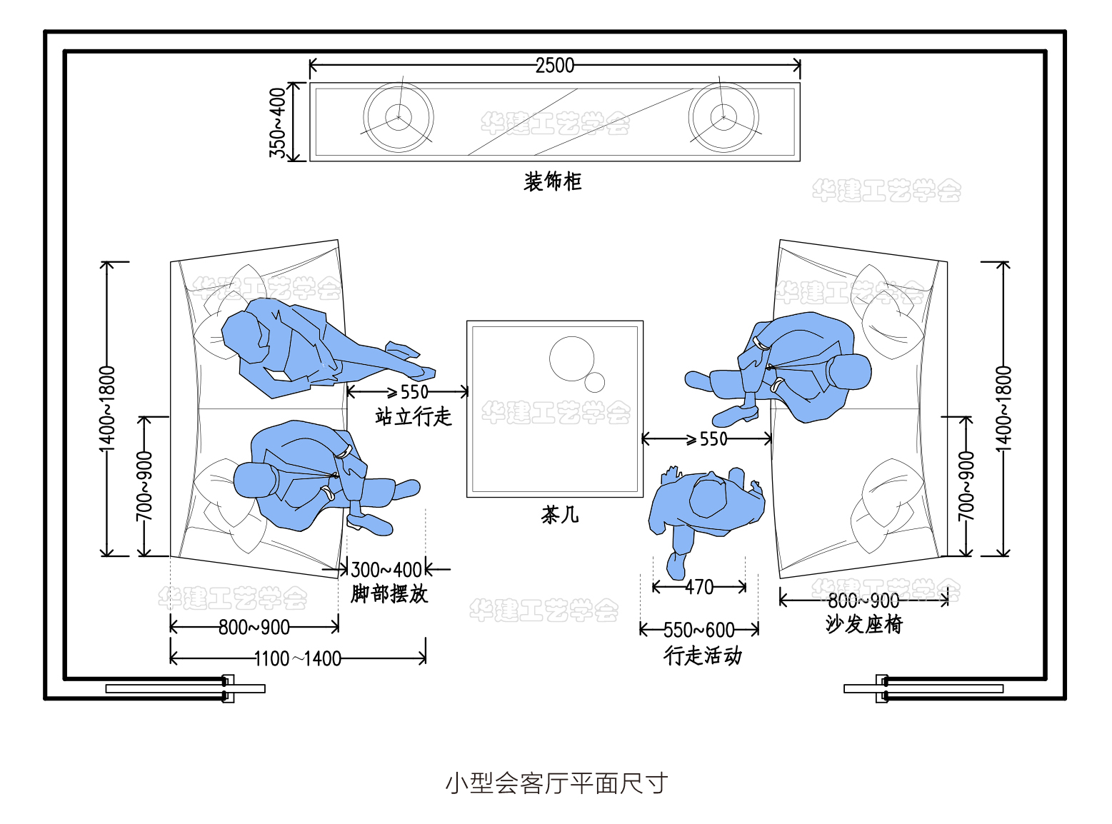 会客厅、客厅尺寸指引！HJSJ-2022”