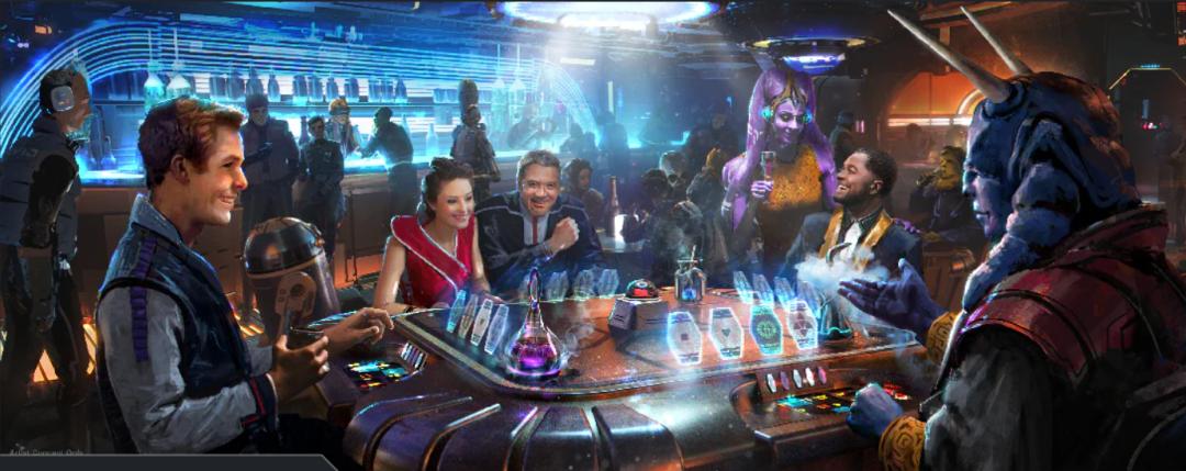 美国迪士尼星球大战酒店,全球高档酒店沉浸式体验